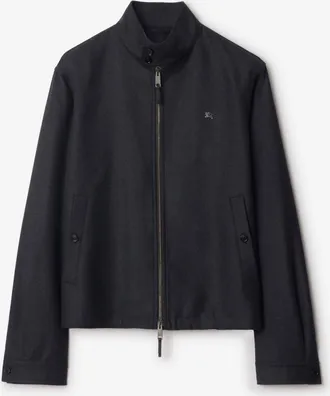 Burberry Wool Harrington Jacket