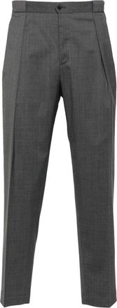 BRIGLIA 1949 Portobellos trousers - men - Cotton/Virgin Wool/Polyester/Elastane - 46 - Grey