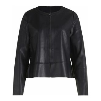 Betty Barclay Korte blazer jas - Dames - Jassen - Zwart - Maat: 2XL Leer