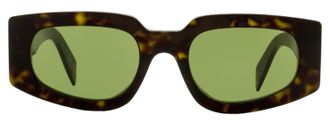 Retro Superfuture Tetra Sunglasses - Havana