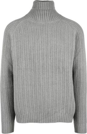 Original Vintage Style Grey Mohair Cashmere Sweater