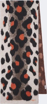 Givenchy Alpaca and wool-blend jacquard scarf