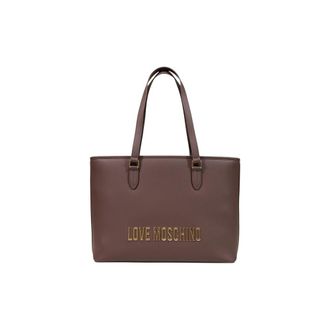 Love Moschino Bruine Polyethyleen Handtas