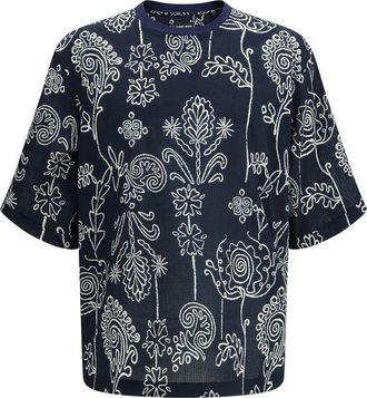 Giorgio Armani Multicolor Cotton Mens T-Shirt