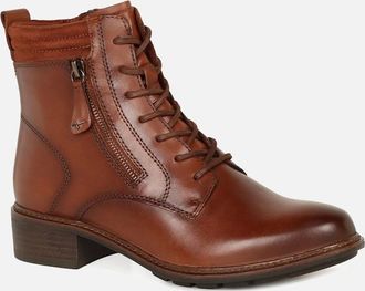 Tamaris Tamaris Womens Maple Womens Ankle Boots - Brown - Size: 3