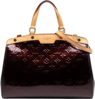 Louis Vuitton Pre-owned Handbags, female, Purple, Size: ONE SIZE Pre-owned Brea MM