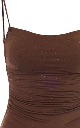 MC2 Saint Barth Womens One-Piece Swimsuit Eliya Shiny Strass Waterfall 18 Polyamide Elastane One-Pieces
