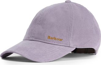 Barbour Oakley Corduroy Baseball Cap in Heather Mist at Nordstrom