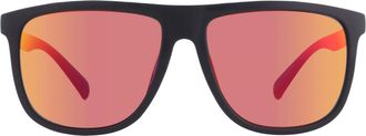 Guess Polarized Smoke Oversized Ladies Sunglasses GF0270 01D 59