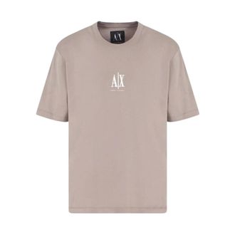 A|X Armani Exchange Heren, Tops, Bruin, Maat: S Katoen