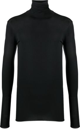 SAPIO high-neck long-sleeve T-shirt - men - Polyamide/Elastane - 42 - Black
