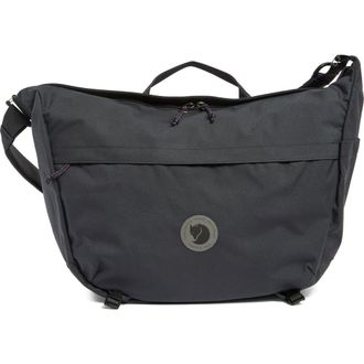 Fj&auml;llr&auml;ven Farden Water Resistant Crossbody Bag in Coal Black at Nordstrom