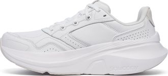 Saucony Womens Guide Metro Le Sneaker, White, 7.5 Wide