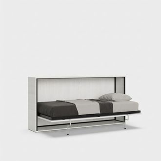Itamoby Cama Individual Abatible Horizontal Con Colch&oacute;n De 85x185cm Kando Mbf