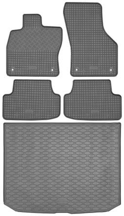OEM Juego De Alfombrillas De Goma Para Coche Y Alfombrilla Para Maletero Para Audi A3 Iii Sportback (febrero De 2013 A Marzo De 2020)