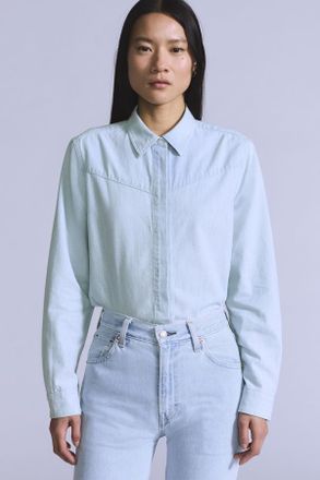 Levi's Camisa Club - Mujer - XS - Azul / Blue Club Peony