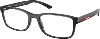 Prada Brillen - Heren - Brillen - Grijs - 55 MM - Accessoires