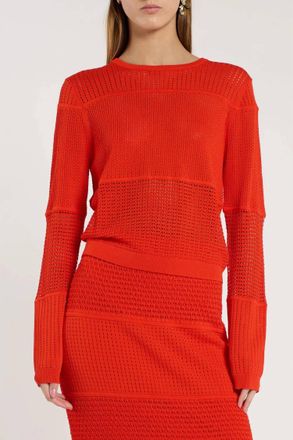Christy Lynn Wesley Sweater In Poppy