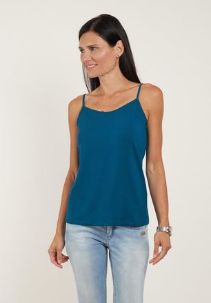 Seidel Moden Spaghettitop mit dezentem V-Ausschnitt, MADE IN GERMANY