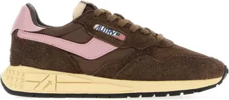 Autry Brown Lace Up Sneakers