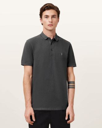 AllSaints Reform Short Sleeve Polo Shirt