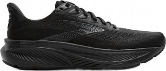 Brooks Mens Ghost 17 Running Shoes In Black/black/ebony