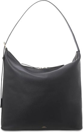 A.P.C. A.p.c., Tassen, Dames, Zwart, ONE Size, Katoen, Vera Maxi Tas