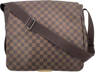Louis Vuitton Brown Cotton Bastille (Authentic Pre-Loved)