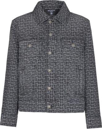 Balmain Hombre, Chaquetas, Gris, Talla: M