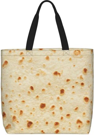 Generic Women Handbag Tortilla Burritos Travel Tote Bag Waterproof Large Capacity Shopping Bags, For Holiday, Daily, Wedding, School, Graduation