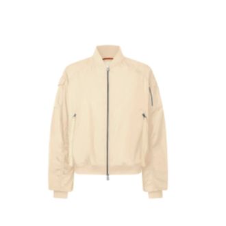 Save The Duck Bomber Jackets, female, Beige, Size: XS Lil Bomber Jacket