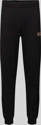 Emporio Armani Sweatpants mit Logo und elastischem Bund in Black, Gr&ouml;&szlig;e XXXL