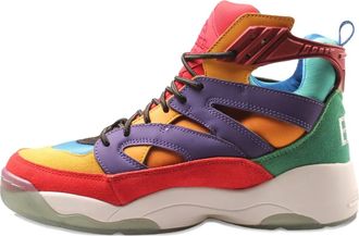 Ewing Sneakers multicolore con dettaglio cut-out - Arancione