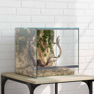 vidaXL vidaXL Terrario con archiviazione Trasparente 30 x 30 x 30 cm Vetro