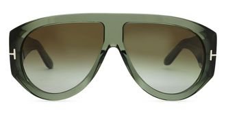 Tom Ford FT1044 BRONSON 93B Mens Sunglasses Green Size 60