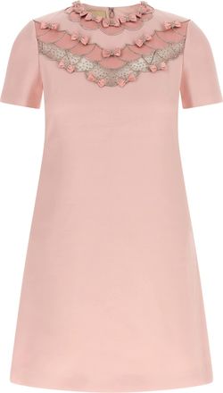 Valentino Garavani Virgin Wool Short Womens Dress