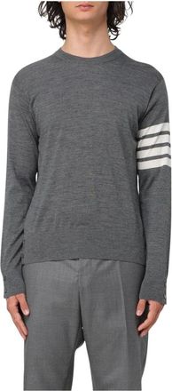 Thom Browne Uomo, Maglie, Grigio, XL, new