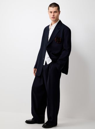 Le 31 Mens Loose pleated comfort-waist pant Imported from Seoul