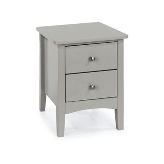 Core 10 Core Products - 2 Petite Drawer Bedside Cabinet - mdf - 38 x 38 x 49 cm - Grey