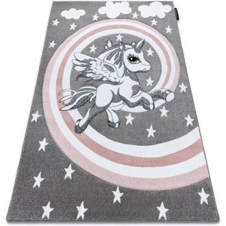 RugsX Alfombra Petit Pony Poni Gris Grey 140x190 Cm