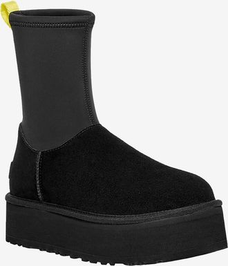 UGG Gef&uuml;tterte Materialmix-Stiefeletten W Classic Dipper