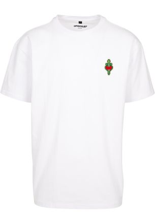 Mister Tee MT Upscale Santa Monica Oversize Tee T-Shirt, White, XXL