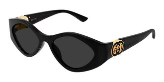 Gucci GG2121S 001 Womens Sunglasses Black Size 52