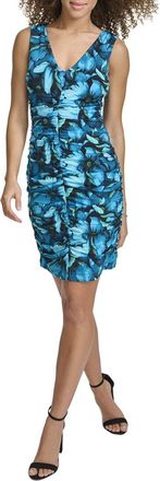 Siena My Balconia Printed Jersey Knit Mini Dress