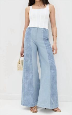 Sabina Mus&aacute;yev Ace Pants In Light Blue