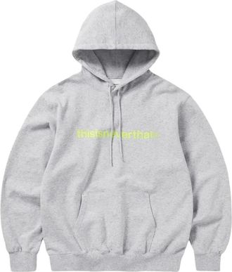 Thisisneverthat Hoodies & sweatvesten, Heren, Grijs, S, Katoen, T-Logo LT Hoodie