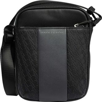 A|X Armani Exchange Merk Schoudertas, Zwart