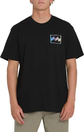 Billabong Crayon Wave Premium Graphic T-Shirt in Black at Nordstrom, Size X-Large