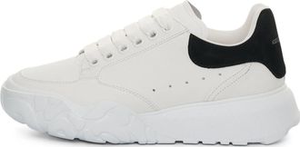 Alexander McQueen (WMNS) Alexander McQueen Oversized Court Trainer White Black 633915WIA9A9061