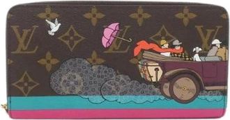 Louis Vuitton Pre-owned Wallets, male, Brown, Size: ONE SIZE Pre-owned Canvas wallets